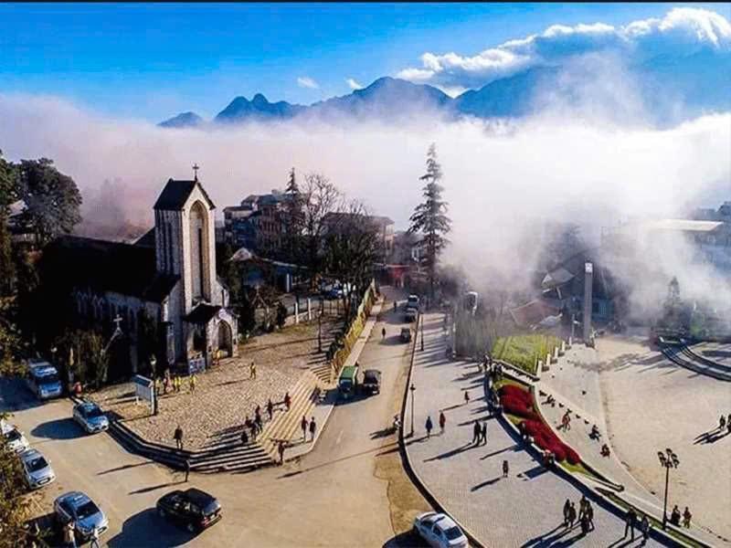 Sapa Green Forest Hotel & Convention Buitenkant foto